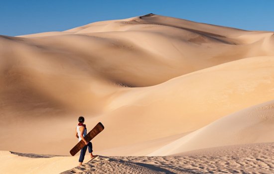 Sandboarding Oman