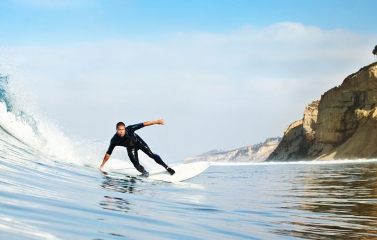 Surfing California